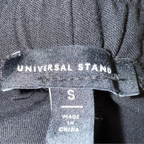 Universal Standard Women's Mock Workwear Pants Joggers Black Size Small 14-16 - Picture 5 of 9